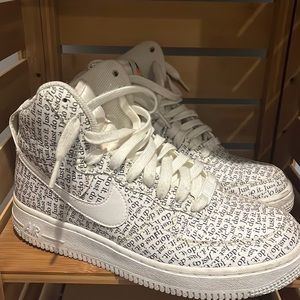 Nike just do it high tops